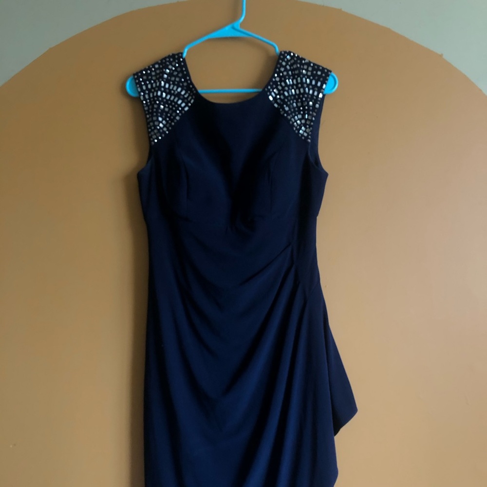 Blue dress